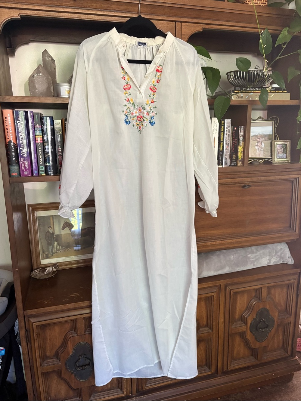 Vintage mumu/kaftan vibe dress